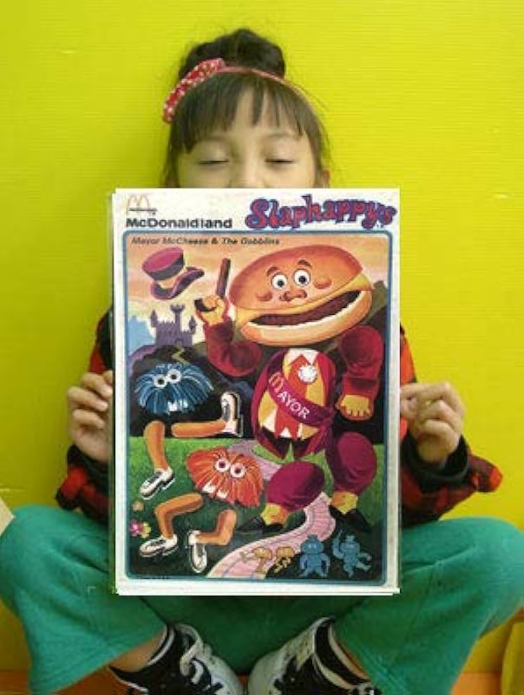 70’s マクドナルドランド　メイヤーマックチーズ　ポスター　ディスプレイ 70s マクドナルドランド メイヤーマックチーズ ポスター